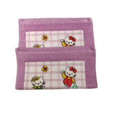 حوله دست و صورت نوزاد ویراگیتا مدل کیتی 2 سایز 35x35 سانتی‌متر
