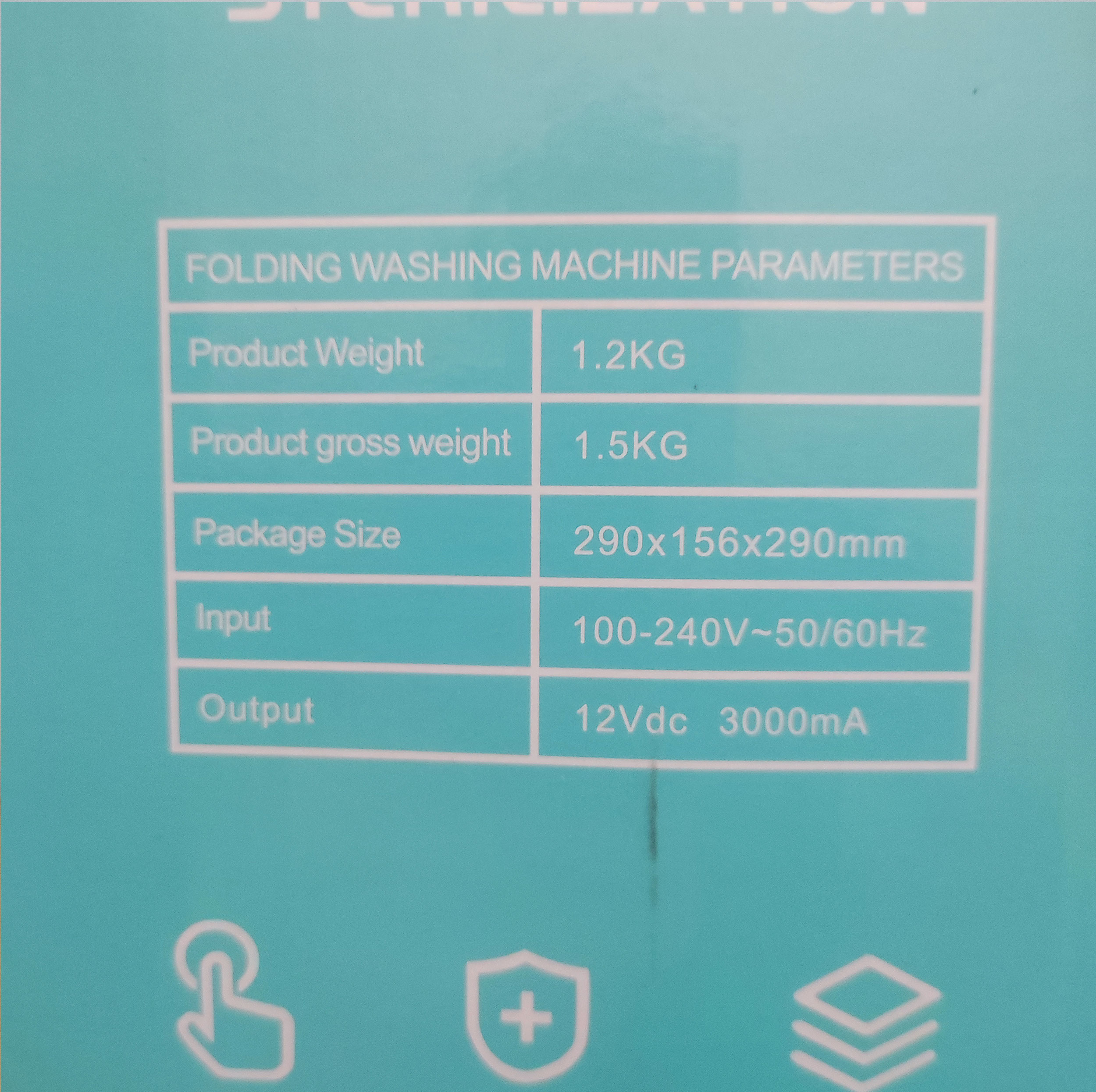 مینی‌ واش 1 کیلوگرم مدل TS-847515