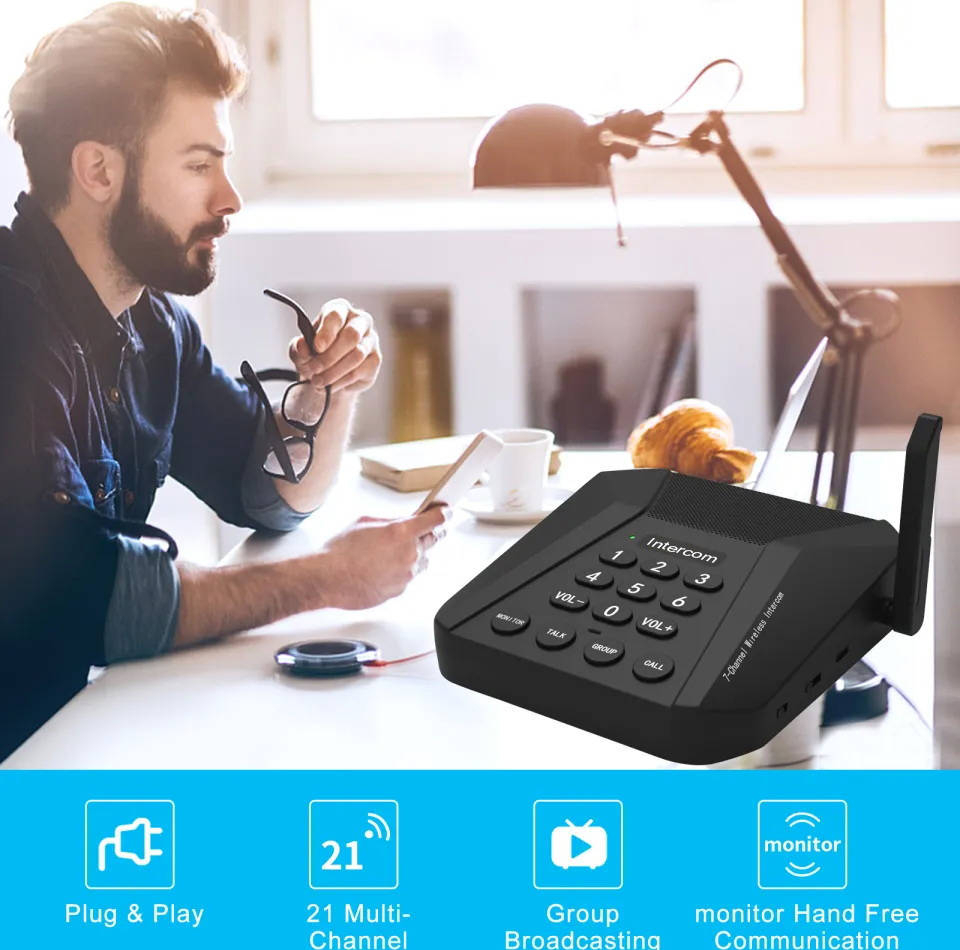 گوشی ارتباط داخلی مدل CI05 مجموعه 3 عددی