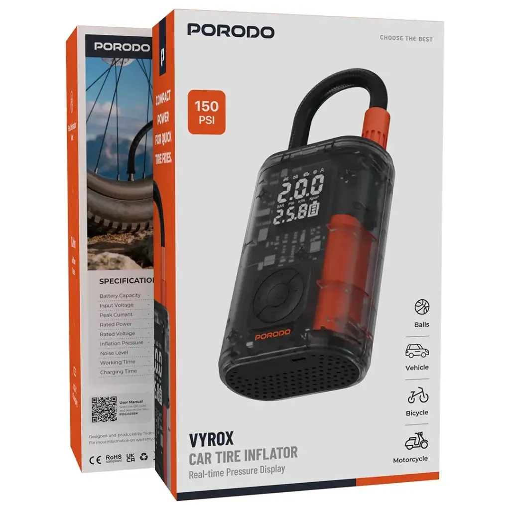 کمپرسور هوا شارژی 60 وات پرودو مدل PDGA05BK