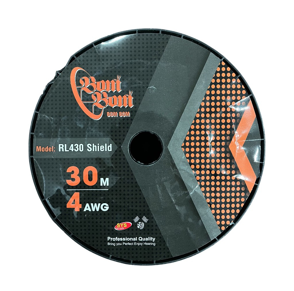 رول برق 4 گیج خودرو بوم بوم مدل RL430 طول 30 متر