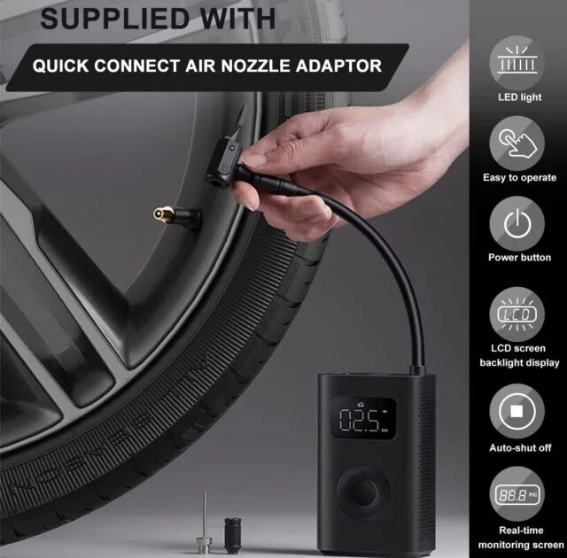 کمپرسور  هوا شیائومی مدل  Xiaomi Air Compressor 2 MJCQB06QW