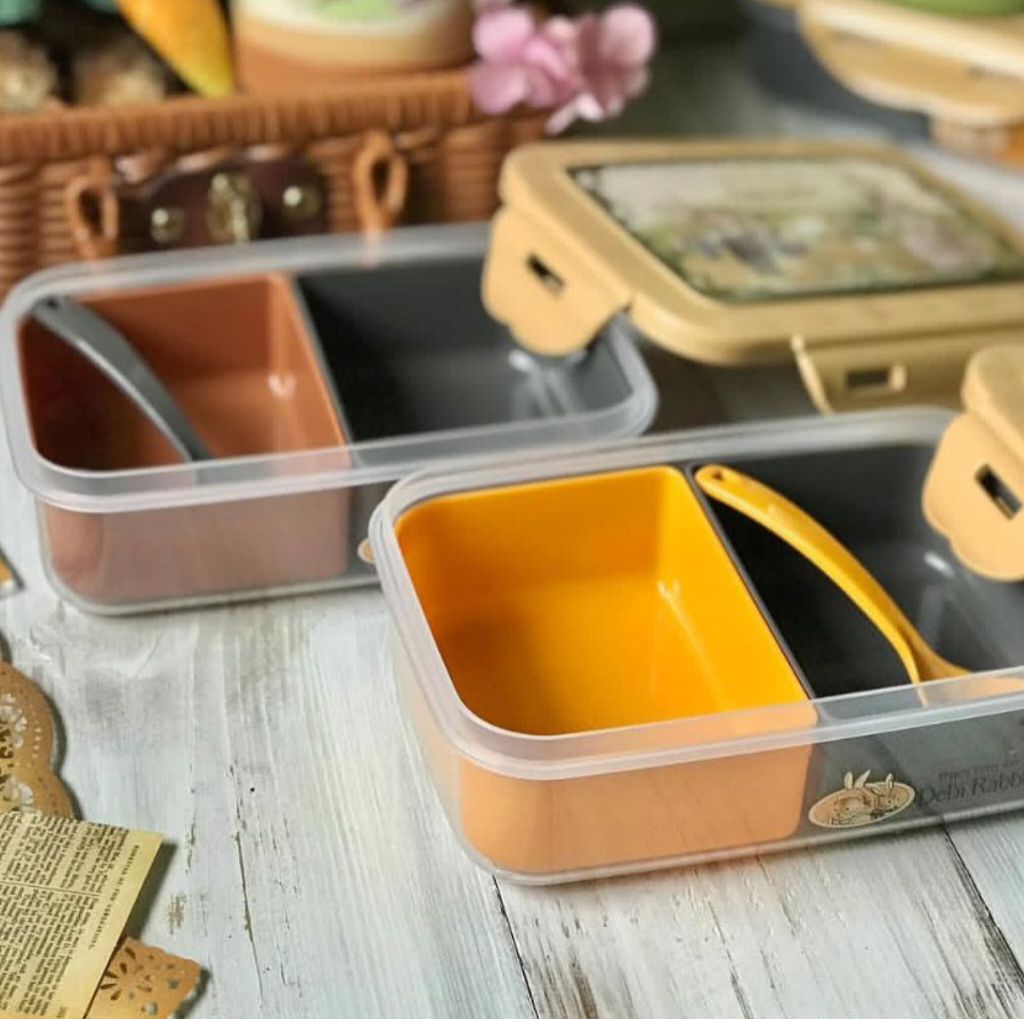 ظرف غذای کودک مدل خرگوش رابیت کد 02