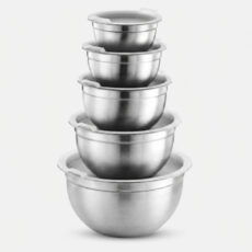 لگن مدل استیل کد SM4 مجموعه 5 عددی