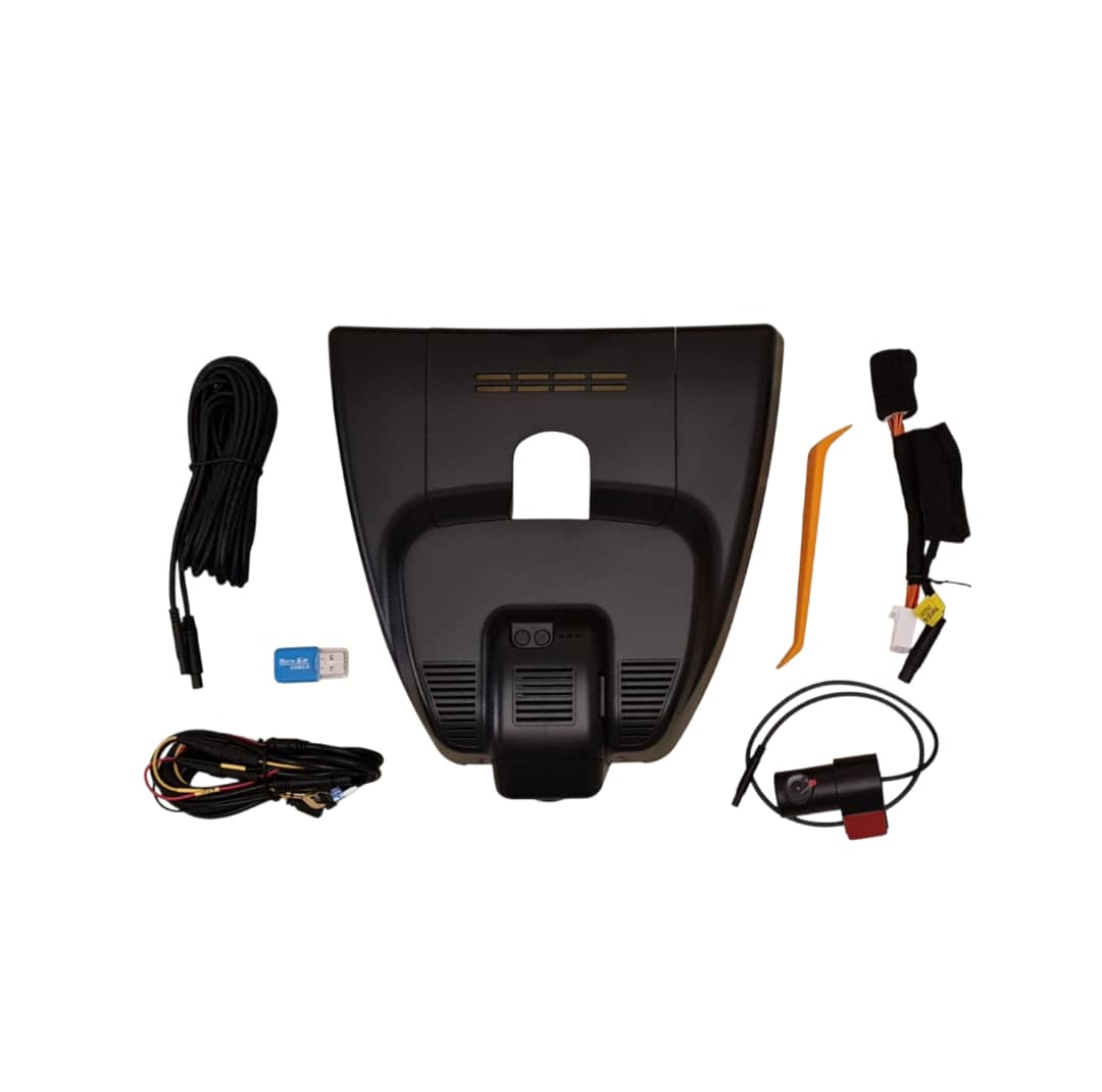 دوربین ثبت وقایع خودرو مدل Novatek 96670 4K Dual مناسب برای تویوتا کرولا کراس و تویوتا فرانتلندرو