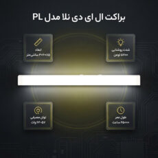 براکت ال ای دی 60 وات نلا مدل PL