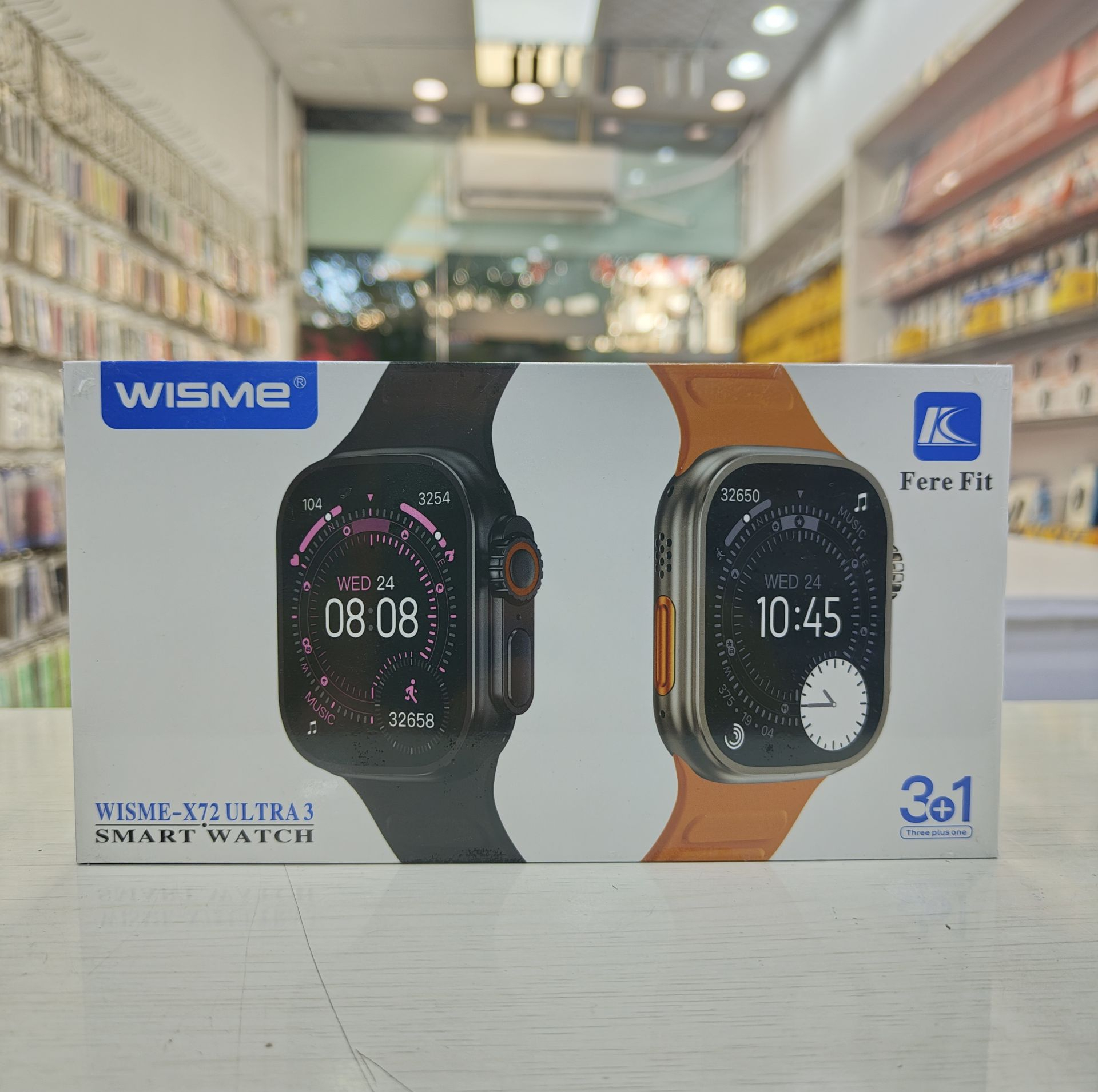 ساعت هوشمند سایز 49 میلیمتری ویسمی مدل X72 Ultra3 با سه عدد بند سیلیکونی