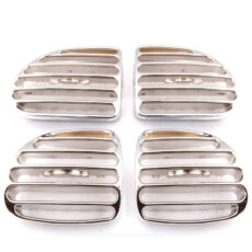 پره دریچه هوا کولر و بخاری داشبورد و ضبط خودرو چیکال مدل V-255 مناسب برای پژو 206 بسته 4 عددی