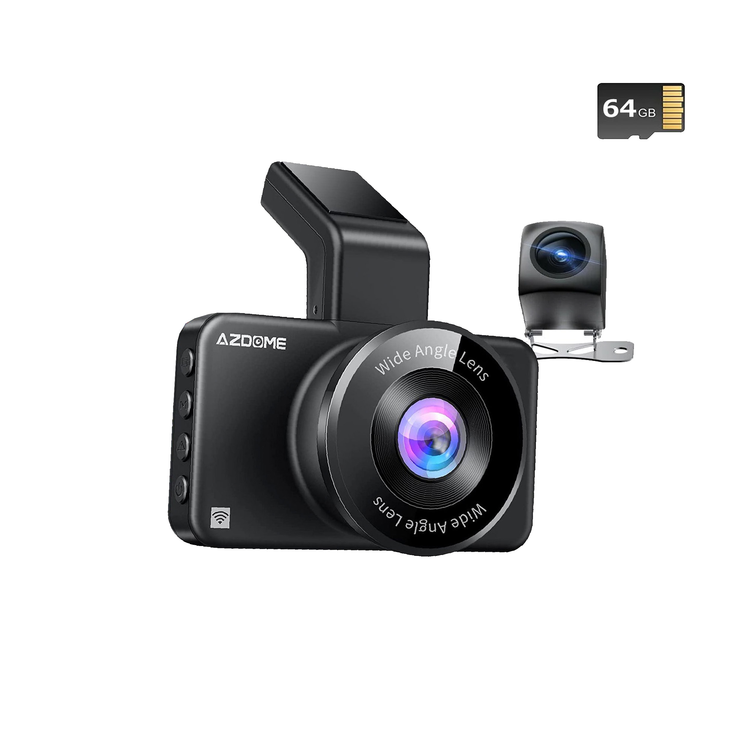 دوربین ثبت وقایع آزدوم مدل M17 Pro دو لنز با کارت حافظه