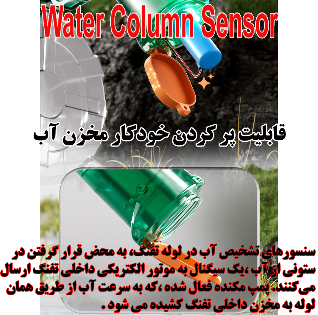 تفنگ آب پاش مدل M416
