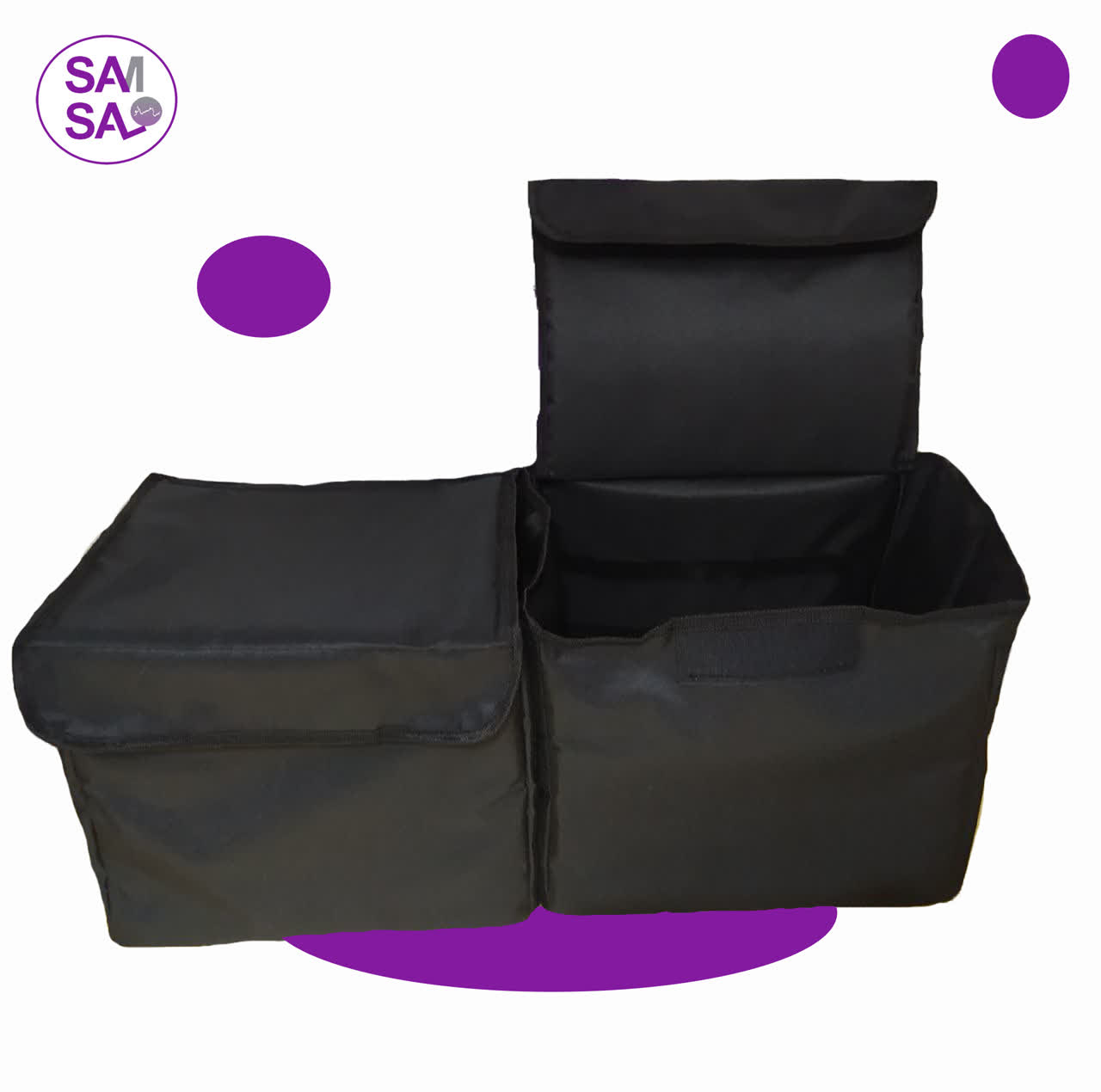 جعبه نظم دهنده صندوق عقب خودرو سام سالو مدل ۲ قلو 2kka