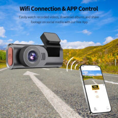 دوربین ثبت وقایع خودرو مدل DUAL D28 4K