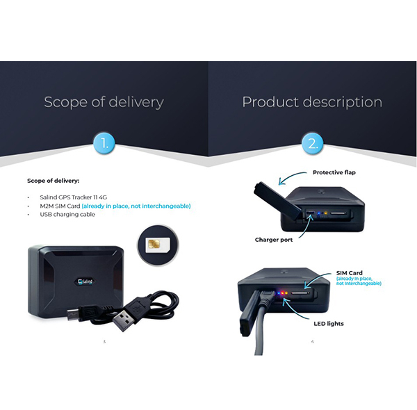 ترکر و GPS خودرو سالیند جی پی اس مدل B09P8H24TZ