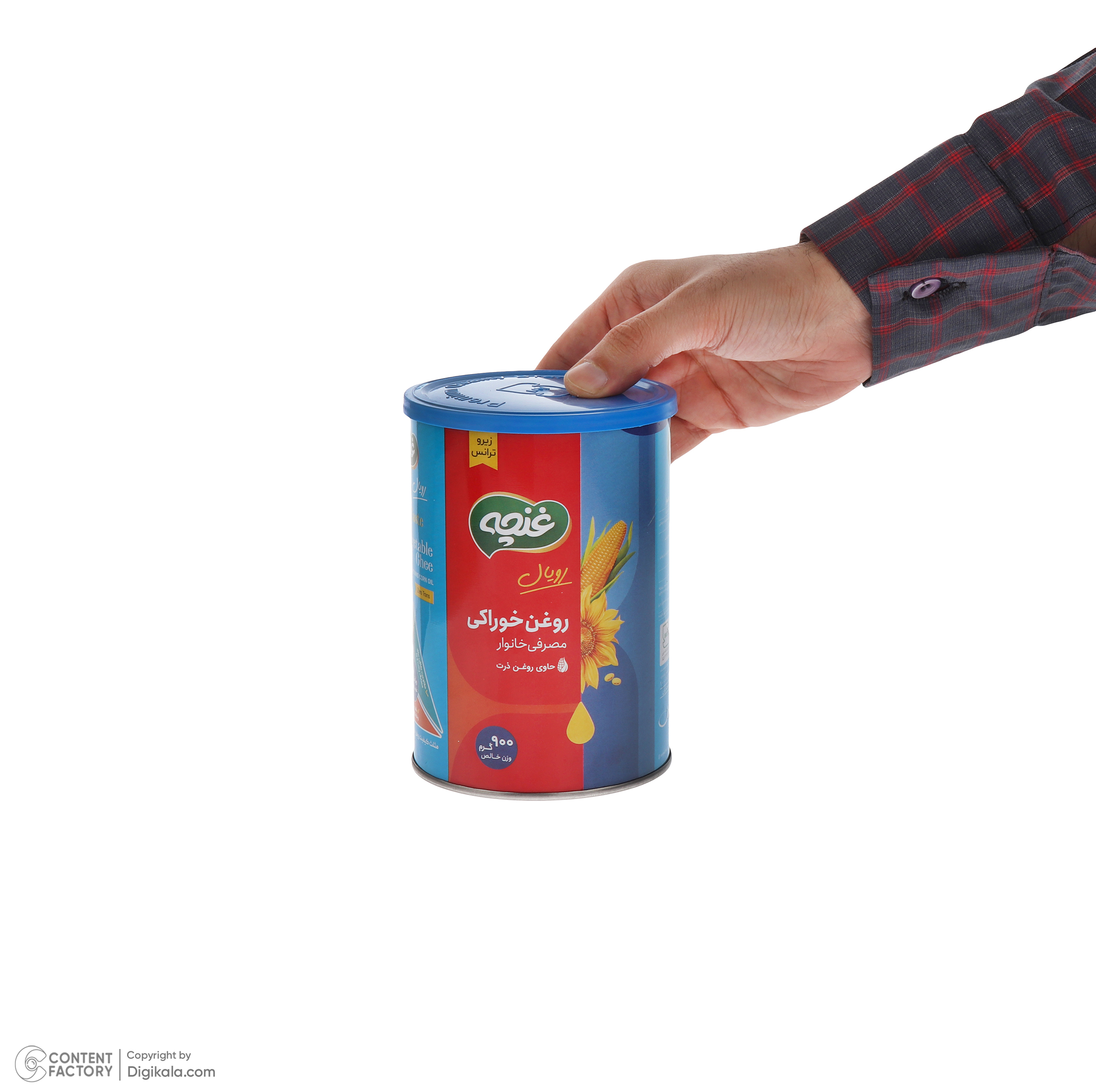 روغن نیمهجامد ذرت غنچه - 900 گرم