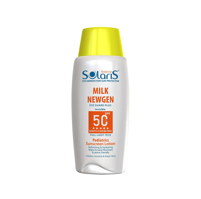 لوسیون ضد آفتاب آردن سولاریس مدل MILK NEWGEN حجم 100 میلی لیتر