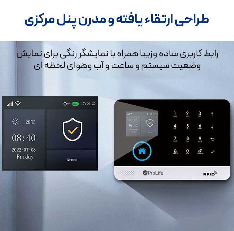 دزدگیر اماکن پرولایف مدل الفا