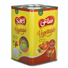 روغن نیمه جامد گیاهی زیروترانس حاوی روغن ذرت ساعی - 5 کیلوگرم
