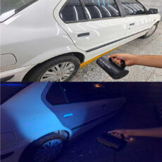 چراغ قوه یووی کارشناسی رنگ خودرو مدل UV-0945 charging