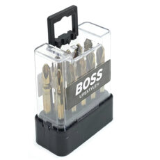 نوک پیچ گوشتی دو سر چهار سو باس مدل ph2-65MM مجموعه 10 عددی