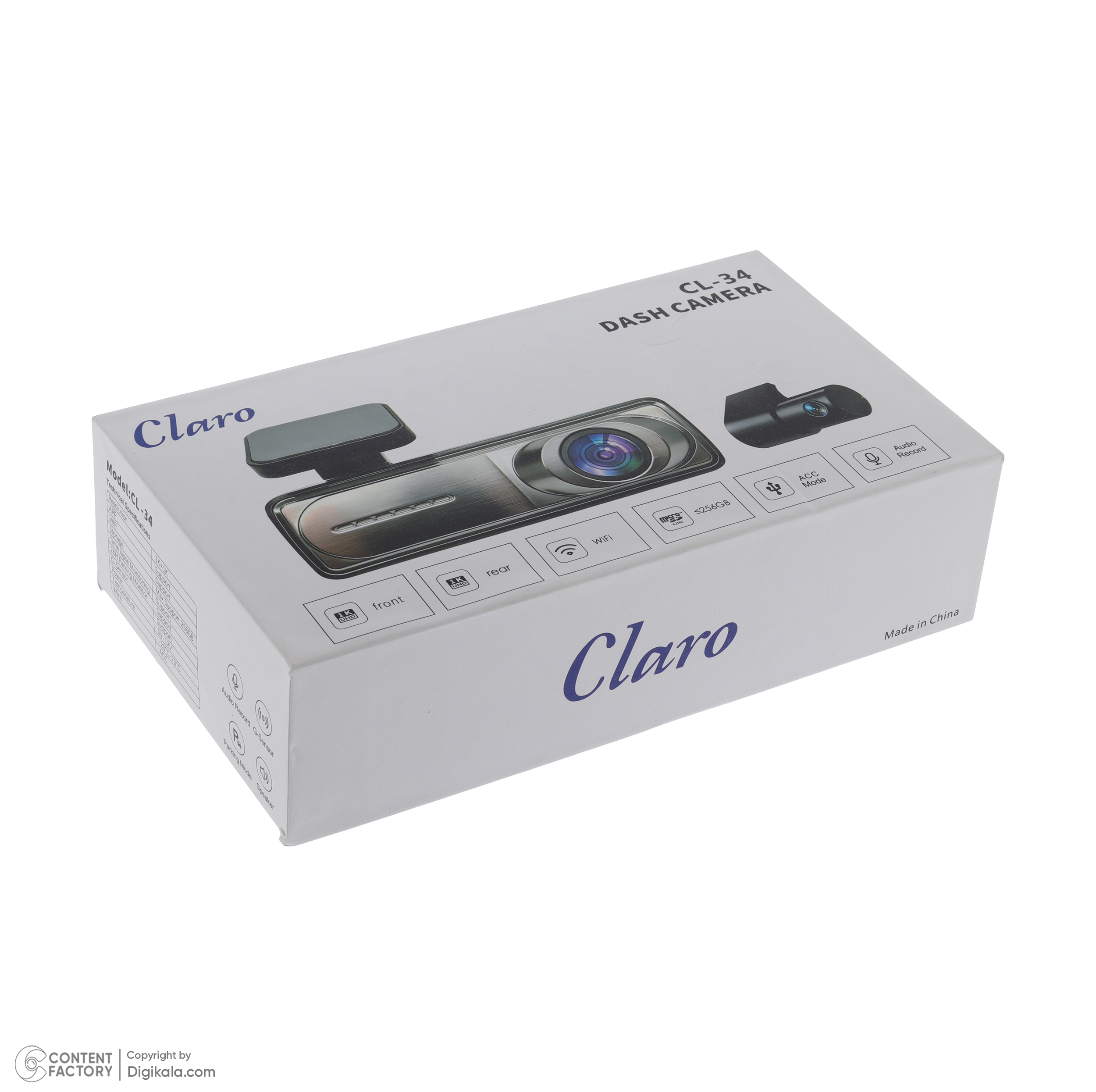 دوربین ثبت وقایع کلارو مدل CL-34 مجموعه 2 عددی