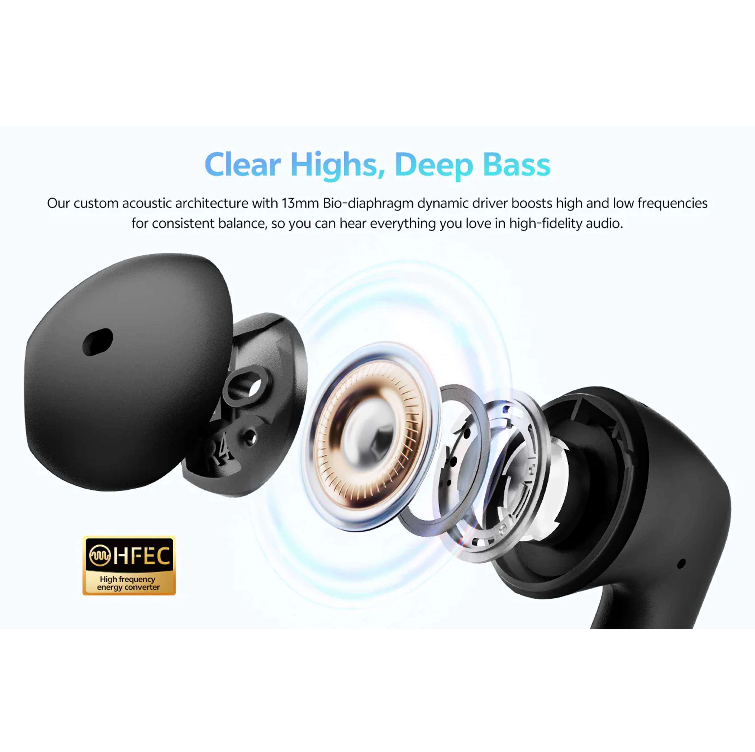 هدفون بلوتوثی کیو سی وای مدل AilyBuds E10 QT35