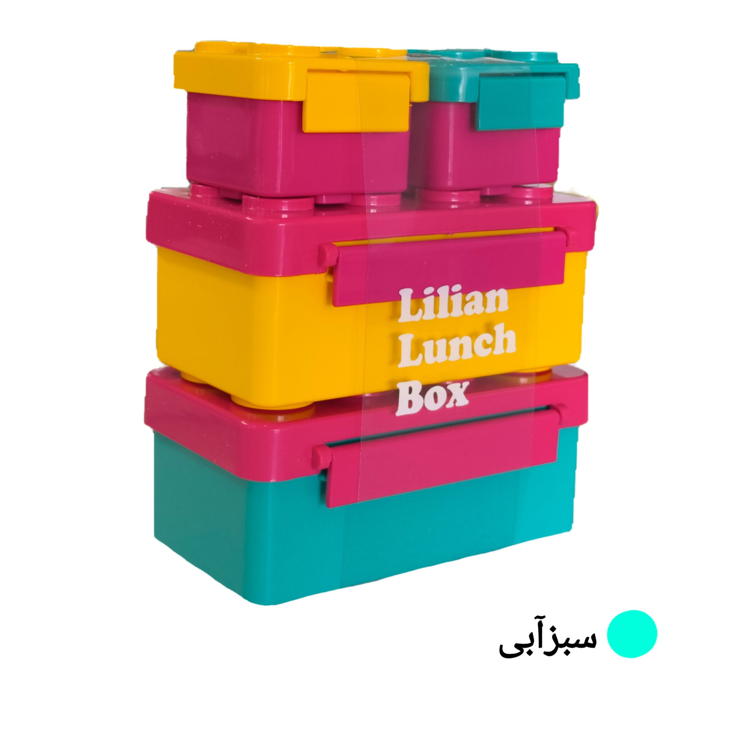 ظرف غذای ۴ تکه کودک مدل پازل