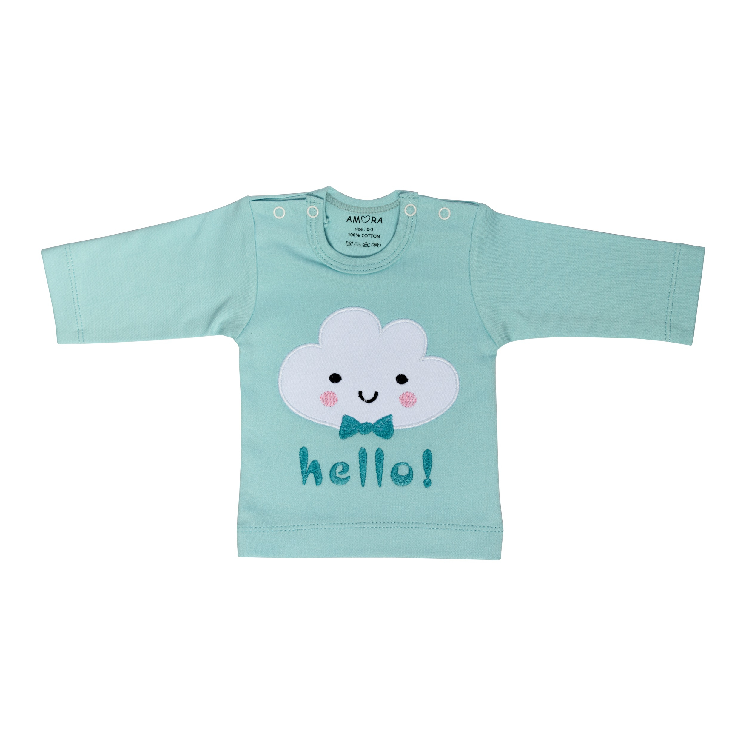 ست 19 تکه لباس نوزادی آمورا مدل baby Cloud