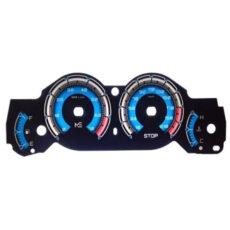 برچسب صفحه کیلومتر خودرو چیکال مدل P-2046-BLU مناسب برای پژو 206