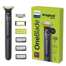 ست ماشین اصلاح موی صورت و بدن شارژی فیلیپس مدل QP1624/10