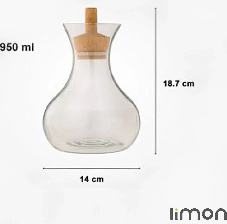 بطری آب لیمون مدل تنگ گنجایش 0/95 لیتر