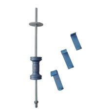 ضربه زن صافکاری مدل بت کد YPAB-SANGIN-83CMمجموعه 4 عددی
