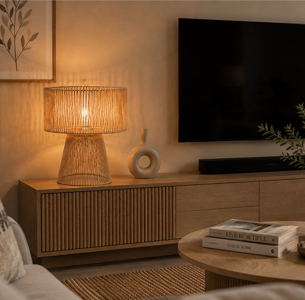 آباژور رافیا مدل مخروطی کد 0901