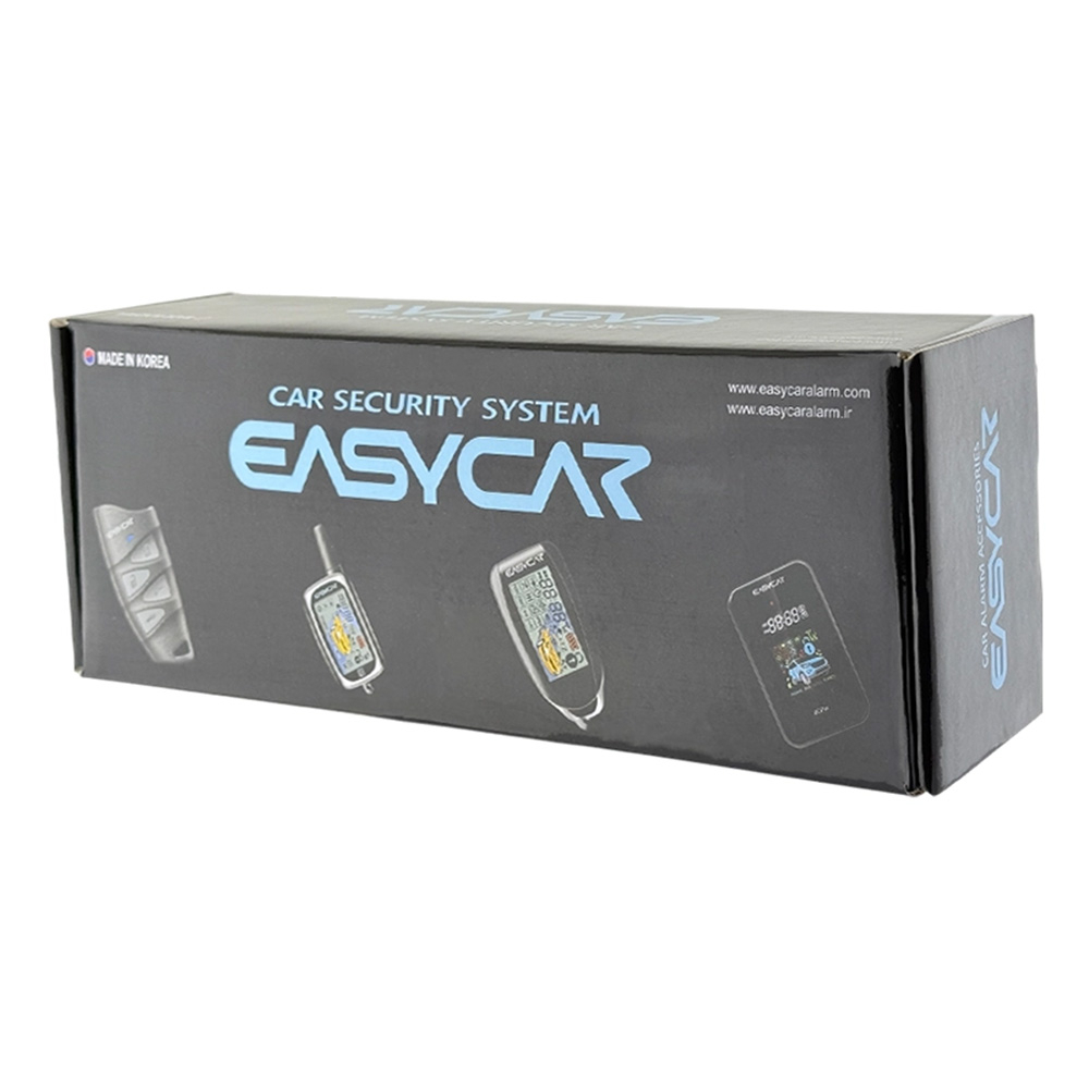 دزدگیر خودرو تصویری ایزیکار مدل A5100 به همراه ریموت یدکی