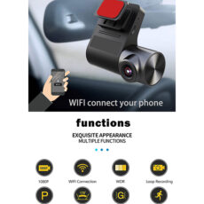 دوربین ثبت وقایع خودرو مدل wifi v2