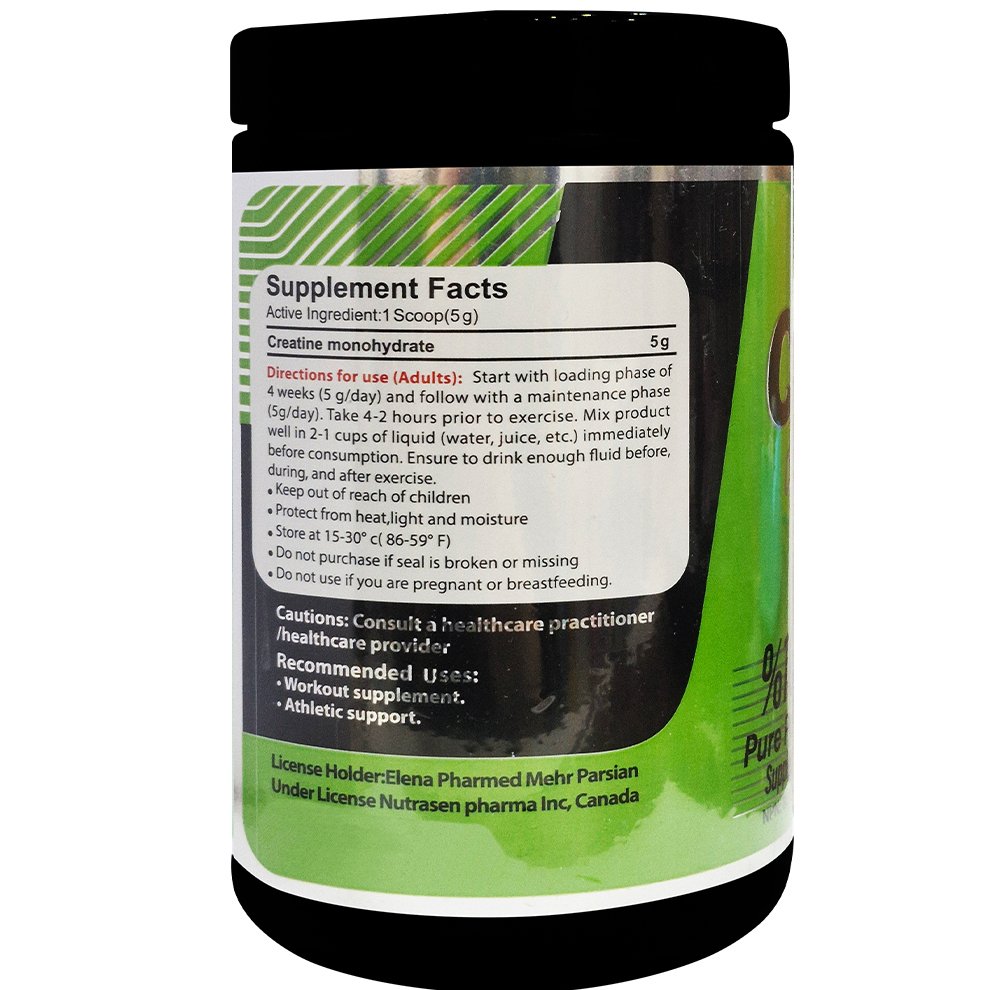 پودر کراتین مونوهیدرات نوتراسن فارما - 300 گرم