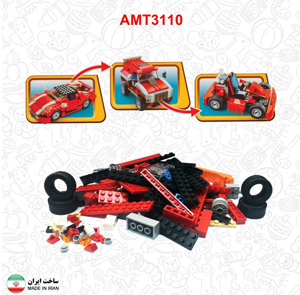 ساختنی آوا طرح ماشین مدل AMT3110 کد 1
