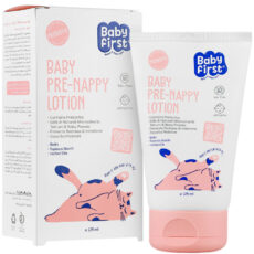 لوسیون محافظ پای کودک بیبی فرست مدل Pre Nappy حجم 125 میلی لیتر