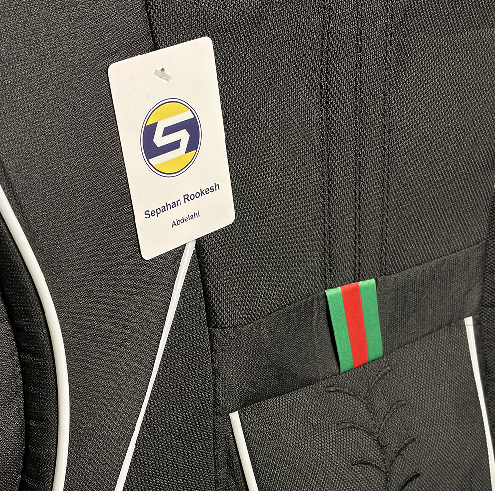 ست کامل روکش صندلی خودرو سپاهان روکش مدل GUCCI-249 مناسب برای دناپلاس
