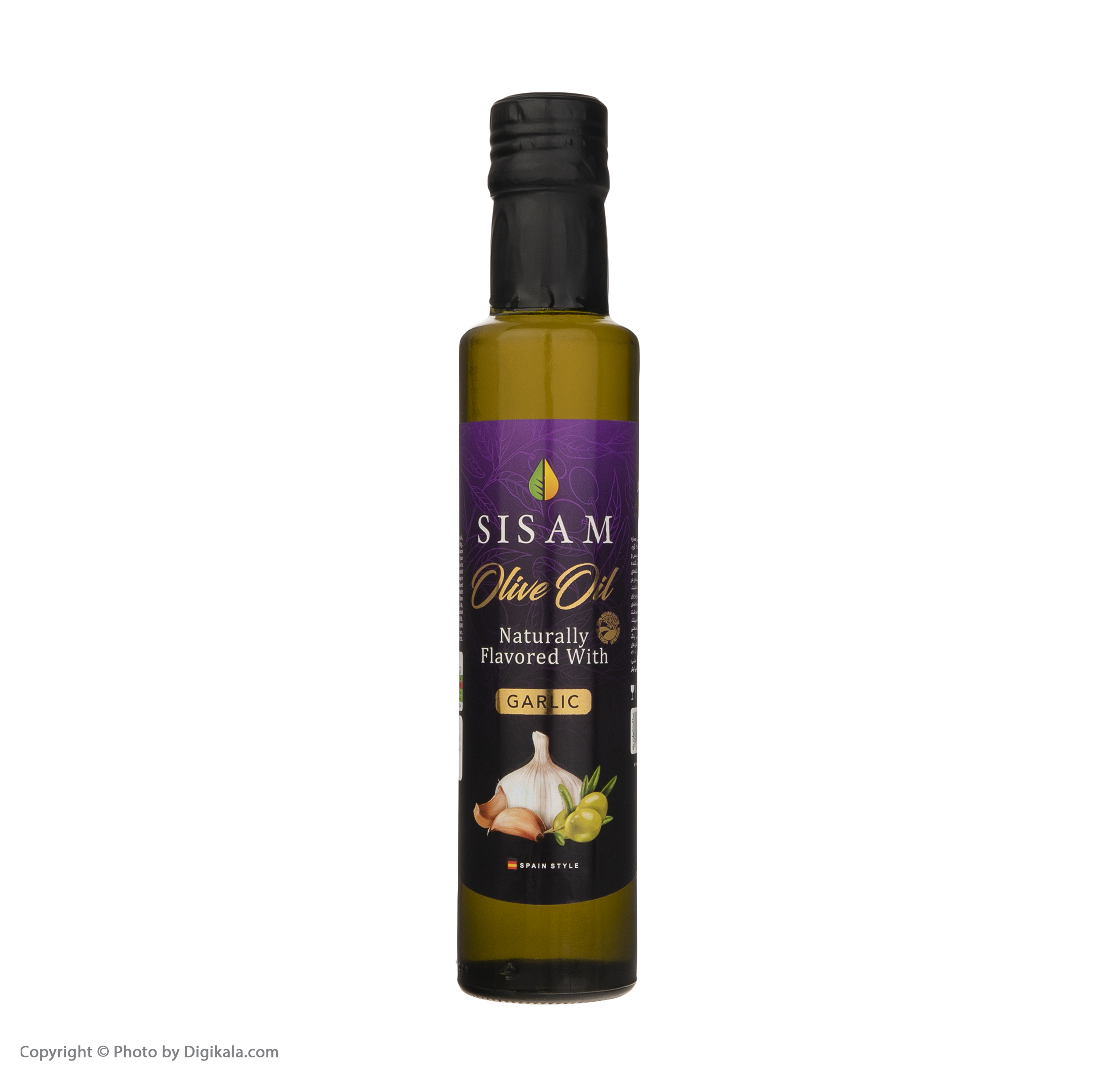 روغن زیتون فرابکر حاوی عصاره سیر طبیعی - 225 گرم