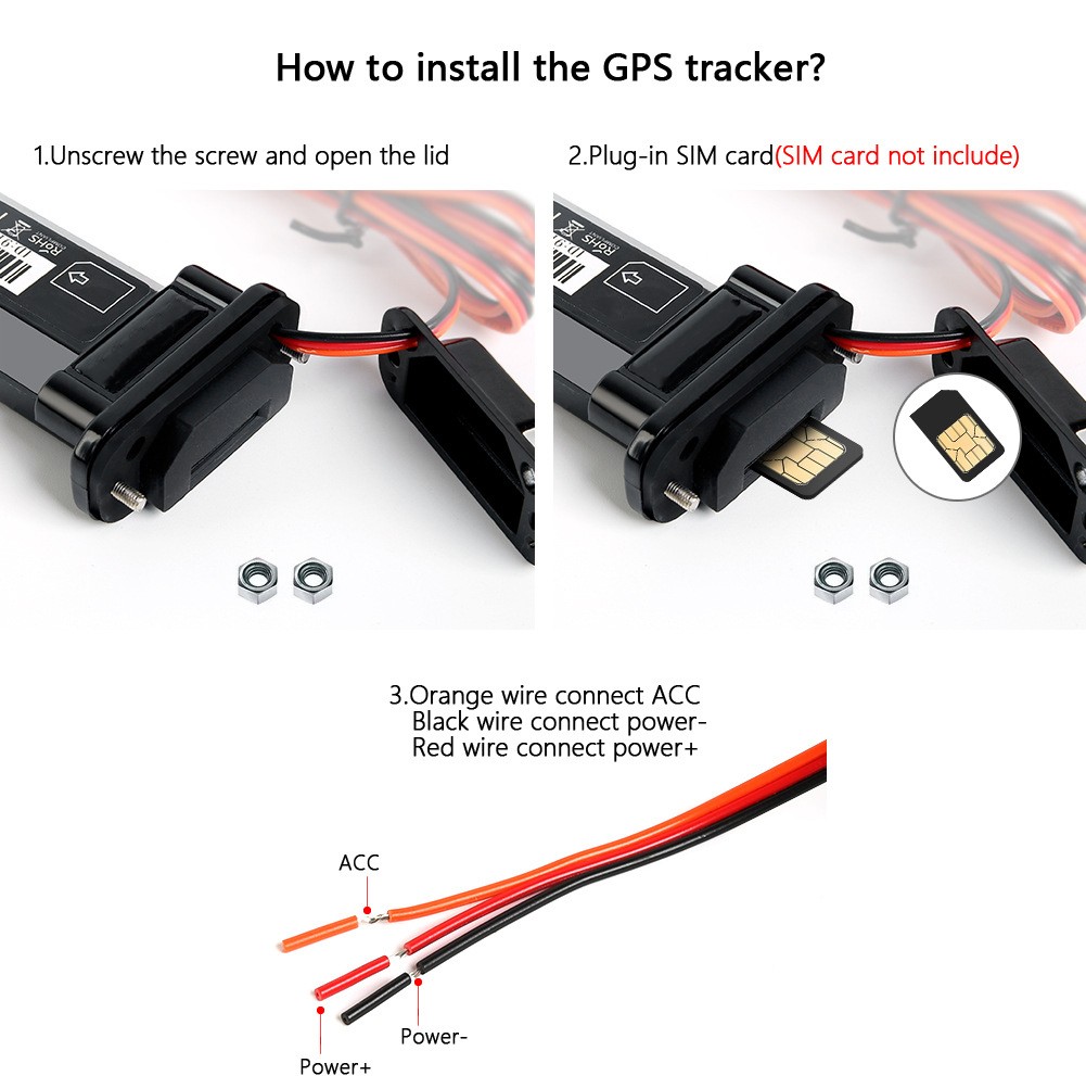 ردیاب خودرو مدل GT02