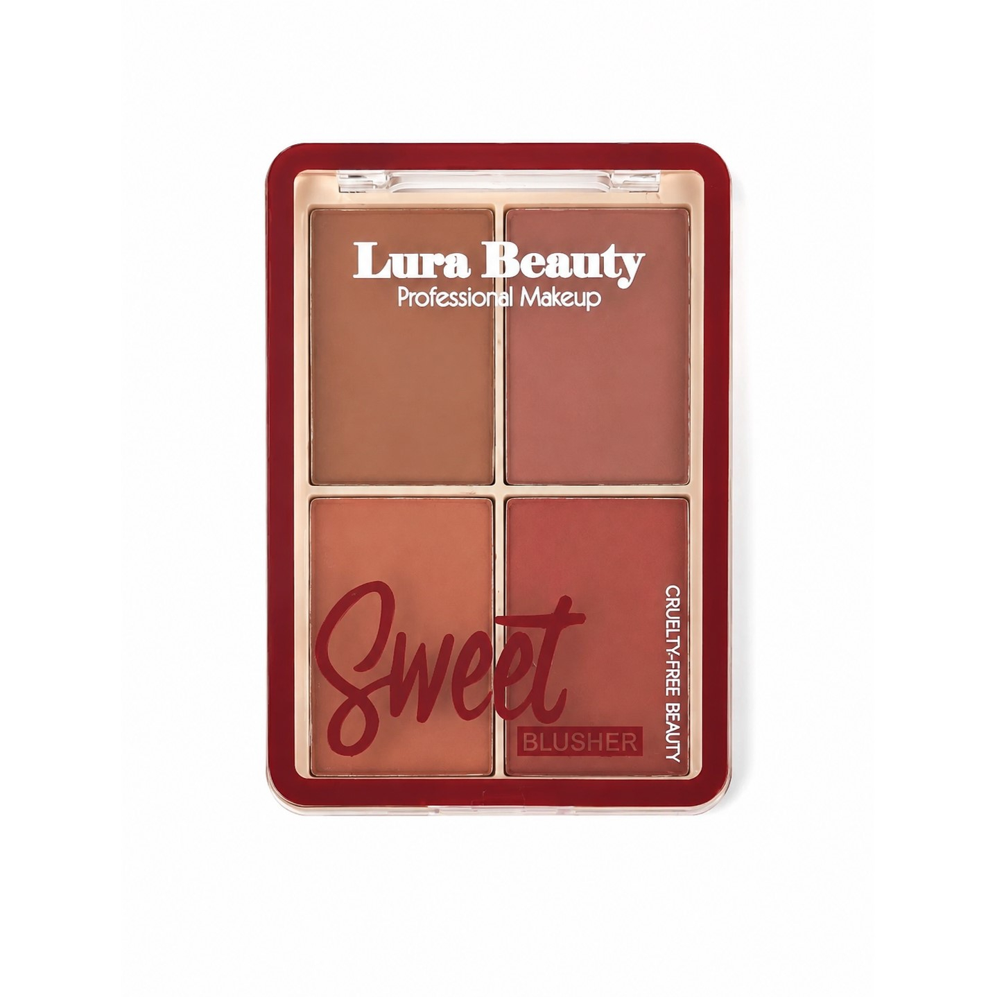 پالت رژ گونه مات  لورا بیوتی مدل Sweet