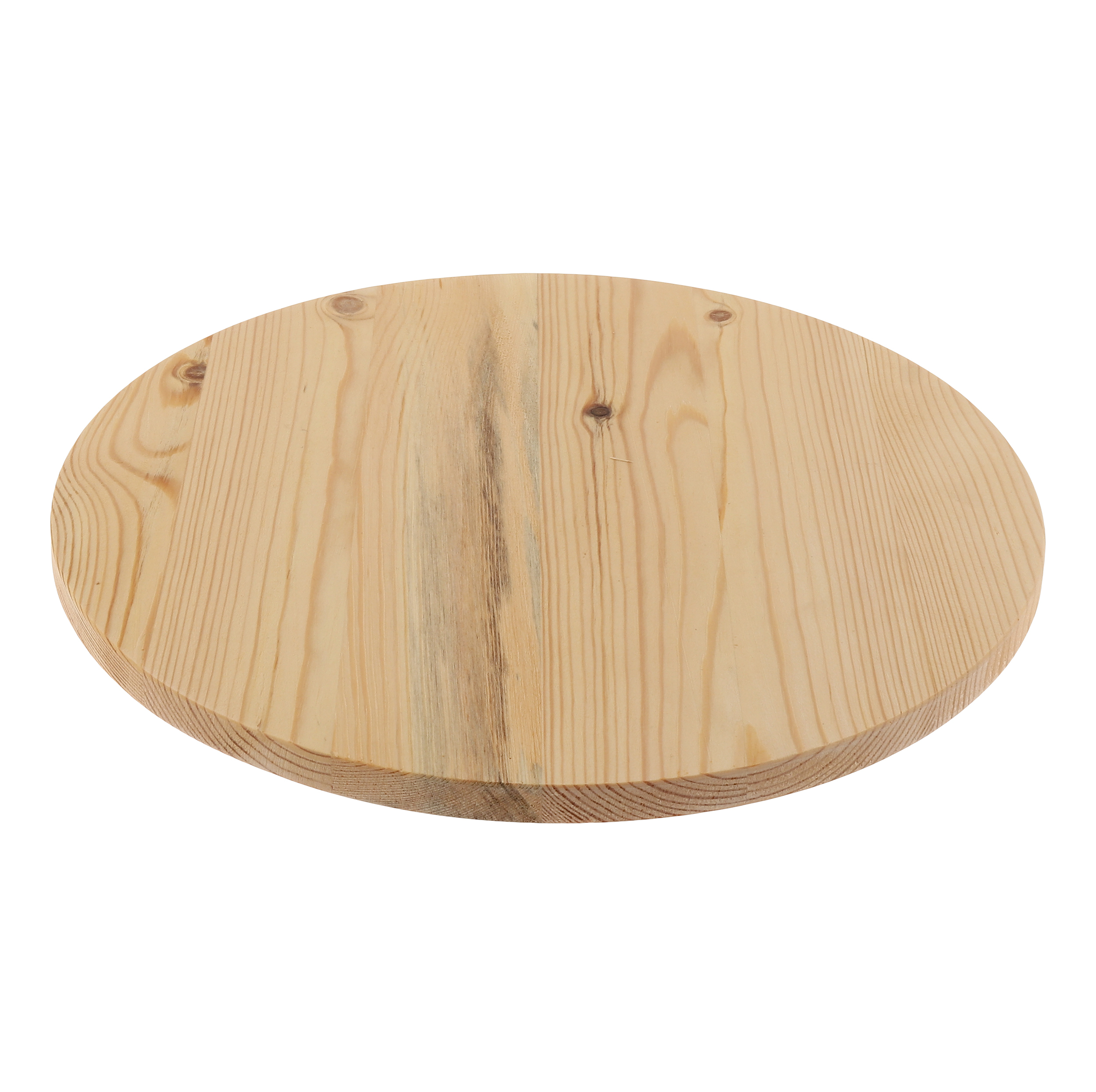 سینی سرو گردان چوبی دایره‌ای 36×36×4 سانتی‌متر، وزن 895 گرم، یک طبقه، مناسب سرو کیک و پیتزا، همراه جعبه، کد 6353460467