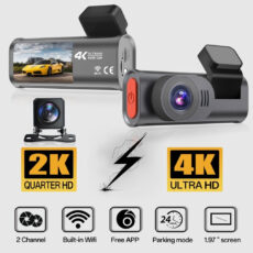 دوربین ثبت وقایع خودرو مدل DUAL D28 4K