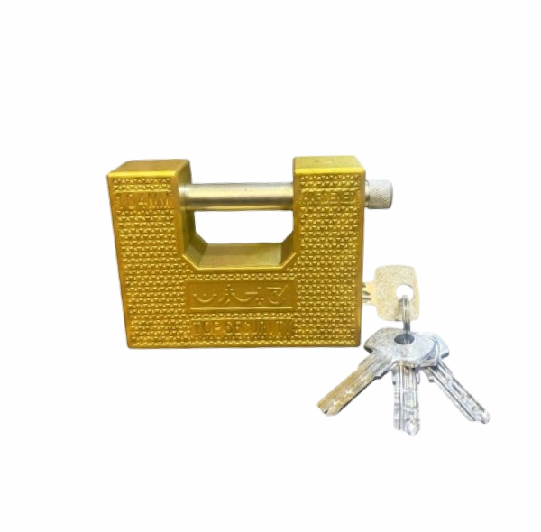 قفل کتابی پی ژن مدل SH-PGN-TOP-105 سایز 104 میلی متری به همراه 4 کلید