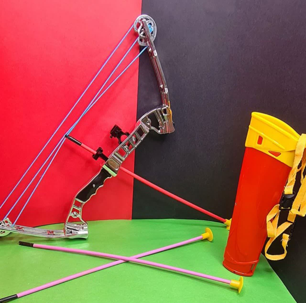 اسباب بازی جنگی ناب سل مدل تیر و کمان کامپوند کد BOW AND ARROW SHOOTING