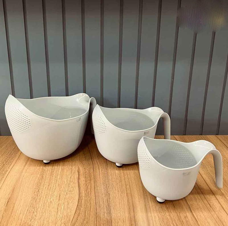 آبکش لیمون مدل دسته دار کد DH1330 مجموعه 3 عددی