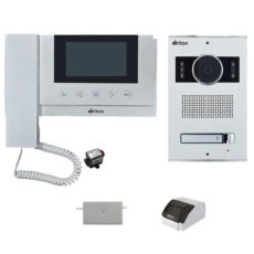 مجموعه دربازکن تصویری برایتون مدل 4310-2001 یک طبقه به همراه محافظ ولتاژ مانیتور