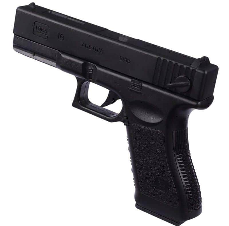 ست تفنگ بازی مدل کلت لیزردار metal p-180