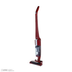 جارو شارژی عصایی ایکس‌ویژن مدل SVC-2950 باتری لیتیوم‌یونی 2000 میلی‌آمپر، موتور 140 وات با توان مکش 8 کیلوپاسکال، فیلتر HEPA قابل شست‌وشو، تنظیم سرعت دو حالته و پایه شارژ دیواری