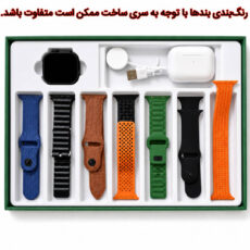 ساعت هوشمند 49 میلی متری کا ۱۲ مدل پلاس با بند سیلیکونی به همراه هدفون بلوتوثی